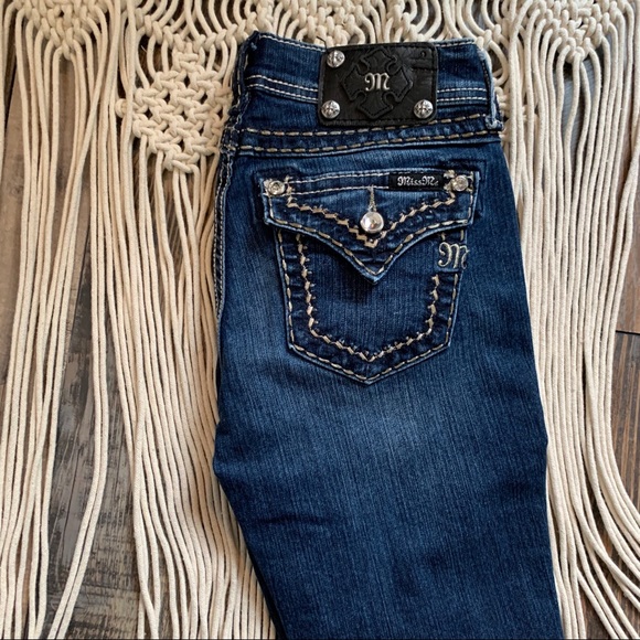 MissMe Boot Cut Jean Size 27 - Picture 3 of 7